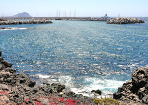 De nieuwe jachthaven Puerto de Granadilla. (Foto Frank Catry - 2009)
