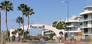 Arcade van Palm Mar. (Foto Frank Catry 2010)