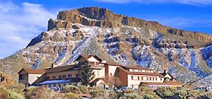 Unieke locatie om te overnachten in de Parador op de Teide. (Foto website Parador Las Caadas del Teide)