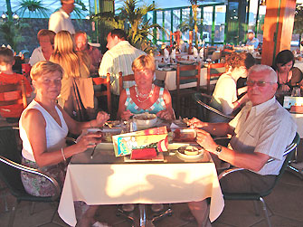 Voor wie ook graag tafelt is restaurant 'Louise' een aanrader. (Foto Frank Catry)